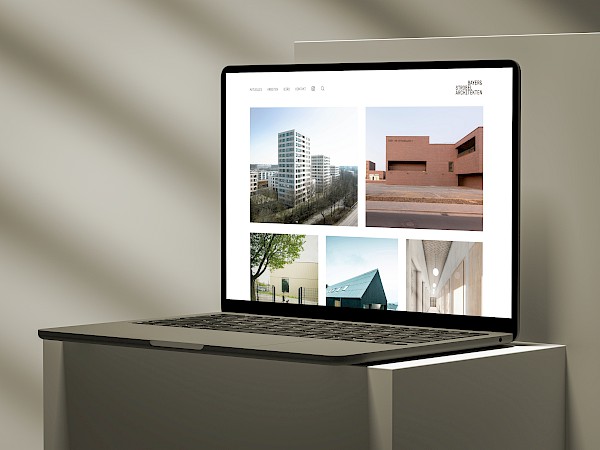 Webseite für Bayer&Strobel Architekten