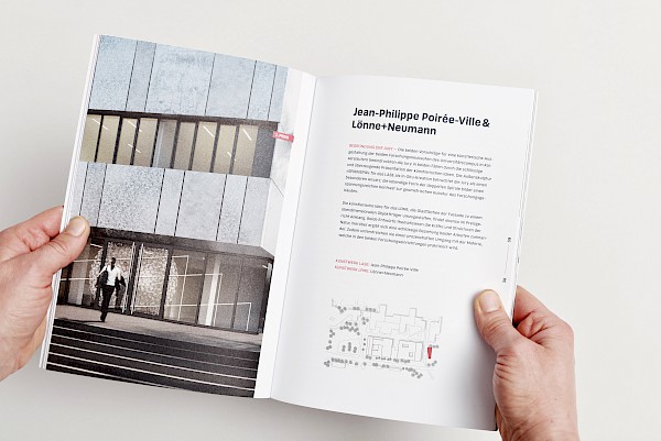 Grafikdesign Wettbewerbsdokumentation Kunst am Bau. Buchgestaltung für den LBB Rehinland-Pfalz