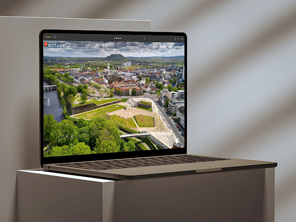 Webseite für HDK Dutt & Kist Landschaftsarchitekten Saarbrücken.