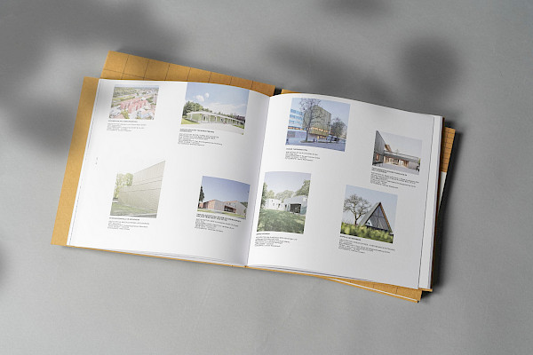 Generatives Grafikdesign des BDA Preis Rheinland-Pfalz / Saar. Kataloggestaltung