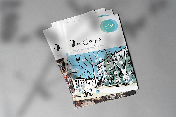 Grafikdesign für verschieden kulturelle Einrichtungen in Saarbrücken. Flyer, Plakate, Broschüren, Illustrationen