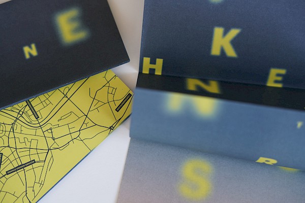 Grafikdesign für die Nacht der schönen Künste Saarbrücken. Ausstellungsorganisation, Flyer, Plakate, Webseite